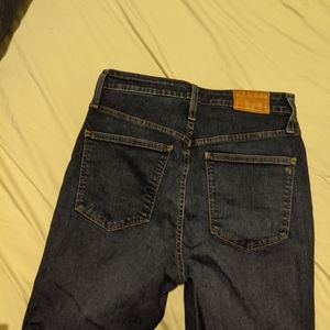 Madewell highrise skinny curvy